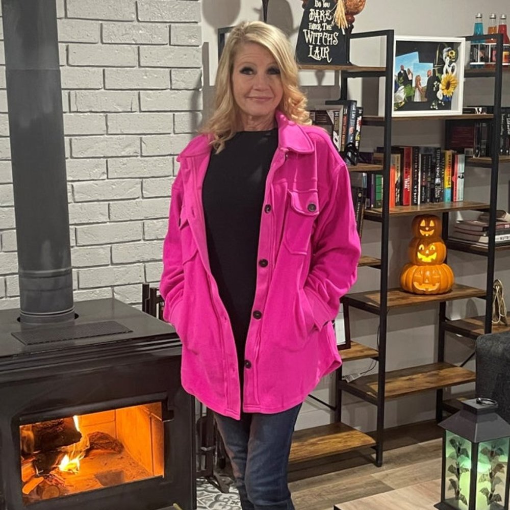 Oversized Fleece Jacket